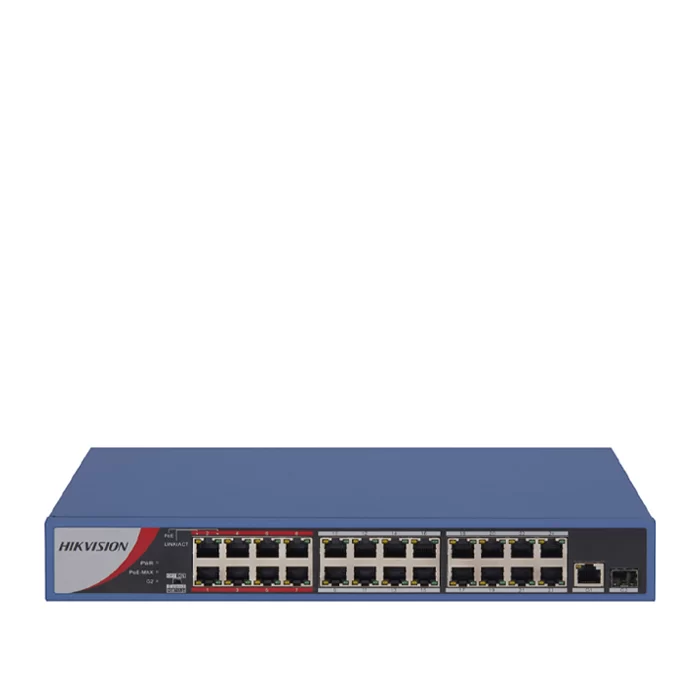 Commutateur POE non géré Fast Ethernet 24 ports